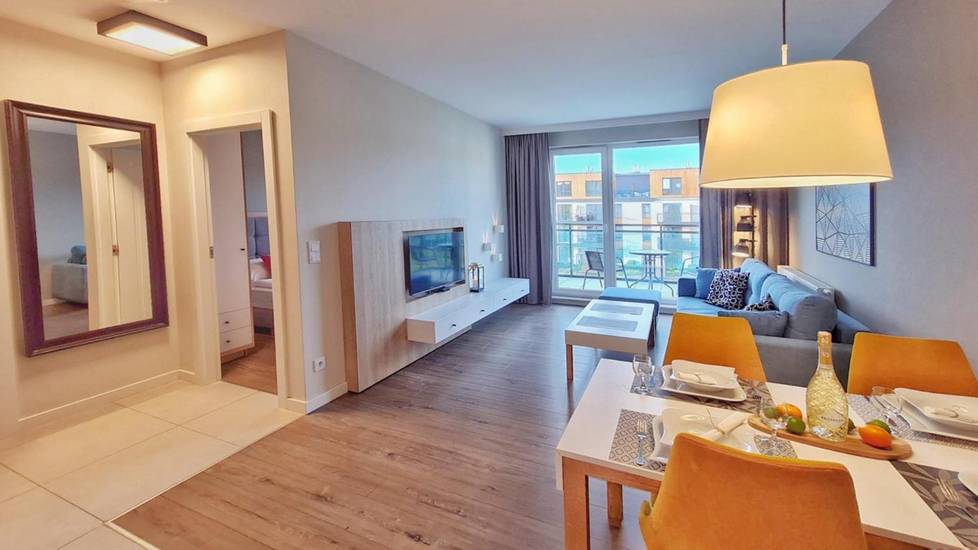 Holiday Home Bel Mare 308C Z Sypialnia I Balkonem Miedzyzdroje Kültér fotó