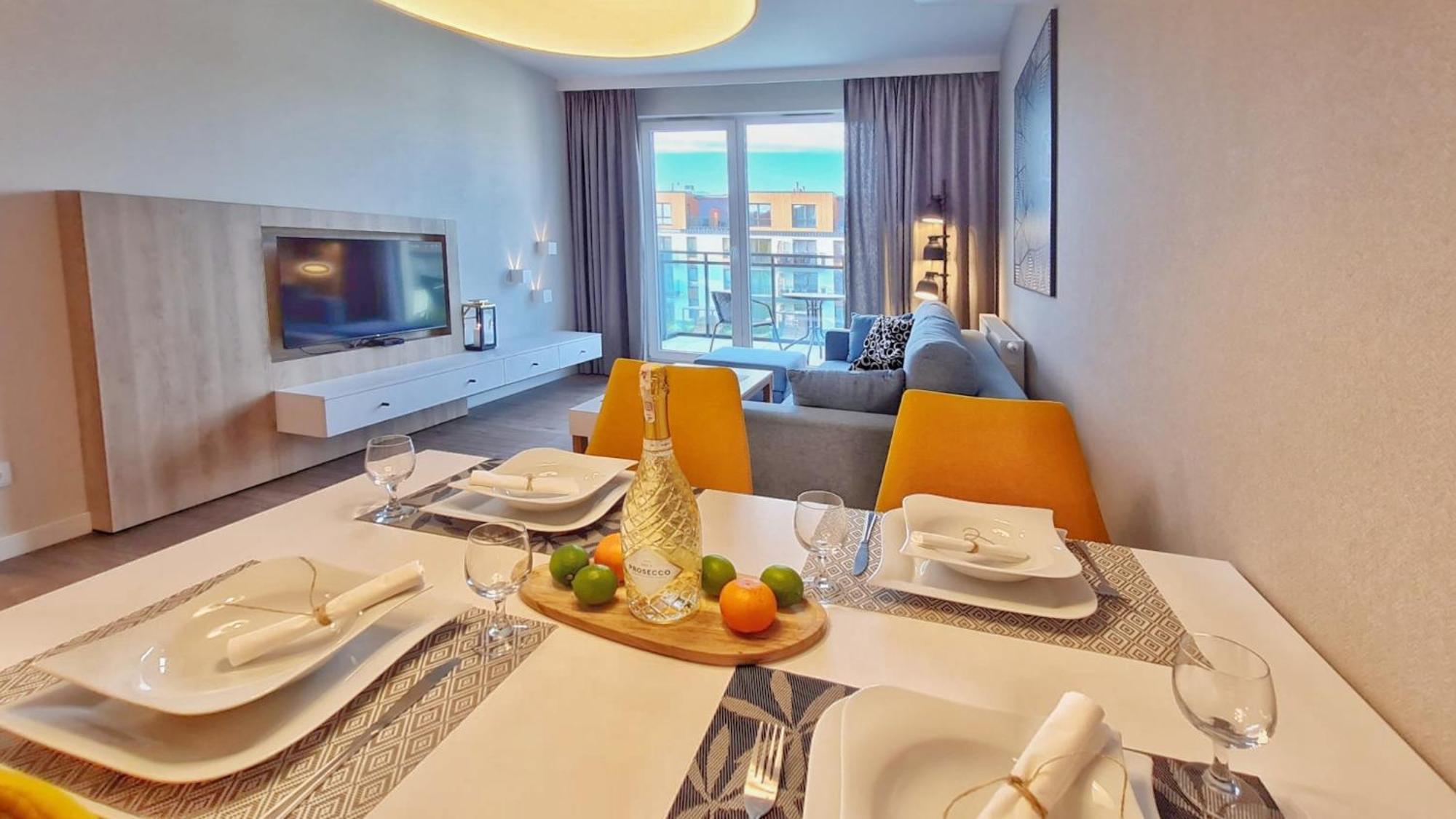 Holiday Home Bel Mare 308C Z Sypialnia I Balkonem Miedzyzdroje Kültér fotó
